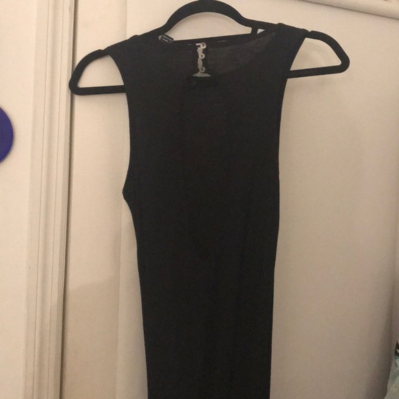 Black Tank Dress - Picture 3 of 3
